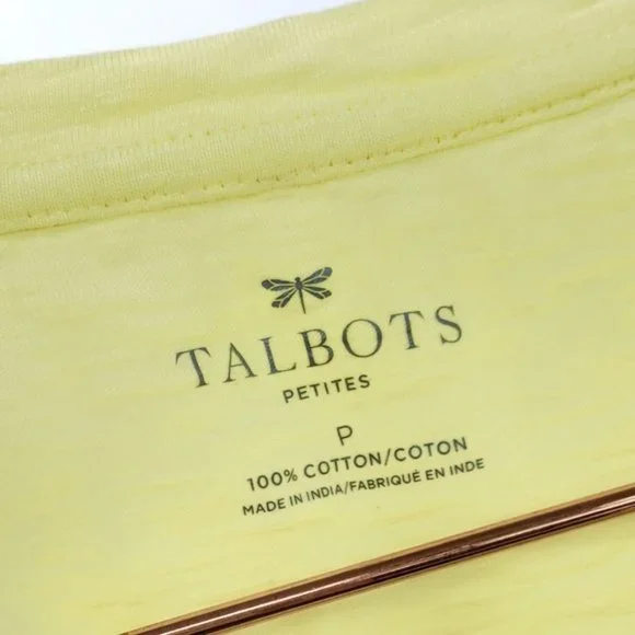 Talbots Petite • Sequin Embroidered Flamingo Tee - Picture 8 of 8